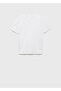 V-neck cotton t-shirt - 3