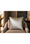 Exclusive Imported Atlas Mink Color Throw Pillow Cover 43X43 cm