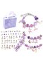 Children’s Bracelet Bead DIY Toy Set, Jewelry Making Kit with Chains, Gift for Girls - 2