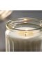 HÖKGÖK Scented candle in glass, Vanilla pale beige, 12 hr - 4