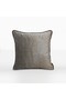 "Rona" Textured Patterned Cushion Cover - 45X45 - Smoked