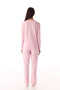 Pink Sleepy Hug Cotton Pants Pajama Set - 4