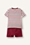 Striped T-Shirt Shorts 2-Piece Set Baby Boy G9985A526Sm - 4