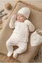 Baby Boy Shirt with Ship Embroidery 100% Cotton 0-3 Months 5-Piece Newborn Hospital Release Zibin Set