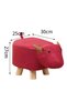 Adult shoe changing stool cartoon elephant, cute home decoration, suitable for living room bedroom - 4