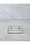 18X17.2X3.8 Gold Mensa Decorative Tray - 2