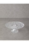 25cm Clear Cyrus Glass Cake Stand - 2
