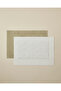 Chic Diamond Cotton Foot Towel 50X70 cm Ivory - 4