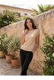 Women's Silky Viscose Boat Neck Mercerized Basic Knitwear Blouse - 4