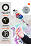 Spray Paint Set 3pcs 304 Dark Grey - 400ml Quick Dry Multi Surface - 2
