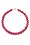 Natural Stone Pendant; Coral Colored Ceyt Quartz Stone Handmade - 7