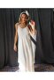 Janset Şile Bezi Verev Cutout Strap Dress - 7