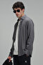 Quel Men's Basic Shirt Regular Fit Dark Gray - 3