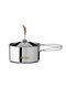 CampFire Stainless Steel Cookset Camping Cookware Set, 18/8 Durable Outdoor Cooking Kit with 3L & 1.8L Saucepan Pots and 21cm Frying Pan, Foldable Handles & Nesting Compact Design for Campfire Cooking - 3