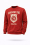Women's College Printed Sweatshirt 100% Cotton - Tile - 2
