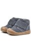 Yoohoo Genuine Leather Smoked Velcro Unisex Baby Boots - 5