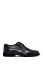Men's Black Lace-Up Leather Casual Shoes 26Sfd603118