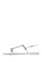 Women's Transparent Jelly Back Buckle Stone Sandals 25Sfe4927Pv - 2