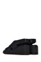 Women's Black Strappy Wedge Heeled Leather Sandals 25Sfd131618 - 6