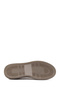 Men's Beige Lace-Up Thick Sole Sports Shoes, Suede Leather Sneaker 26Sfd630510 - 5