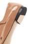 Women's Beige Buckle Stone Patent Leather Genuine Leather Ballerinas, Summer Shoes 25Sfd230416 - 8