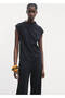 Wide Leg Elastic Waist Pants - 6