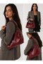 Women's Stylish Shoulder Bag with Knot Detail - 2