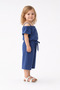 Girl's Off-The-Shoulder Capri Top and Bottom Set - 2