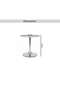 Glassleaf End Table Round 6mm Tempered Glass - Clear ~ Transparent - 5