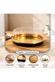 Dronan Round Cake Box 31x11cm -clear & Gold - 3