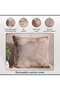 Sand Cloud Down Alternative Filled Cushion 50x50cm - Brown - 4