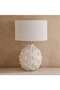Wendale E27 Scutes Ceramic Table Lamp 45x71cm - Beige - 3