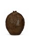 Nebula Ceramic Gourd Vase 34.5x34.5x44cm - Brown - 3