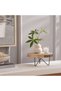 Natura Wooden Decorative Stand 25x25x11 Cm - Natural