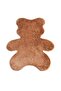 Bear Faux Fur Rug 98x120cm - Brown - 3