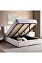 Ethera Queen Bed With Hydraulic 160x200 Cm - Beige - 2