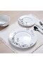 Rosina 12-piece Porcelain Dinner Set - White - 2