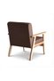 Faneva Accent Chair Wood - Brown & Oak - 6