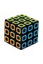 مجموعة من 4 مكعبات ذكية سريعة، مكعبات روبيك، ألياف 2X2 - 3X3 - مربعة 3x3 - 3x3 - 5