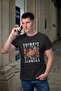 Think Regular Fit Black T-Shirt - 4