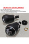 Vv 6 Forward Manual Gear Shift Knob Golf Jetta Scirocco Passat Tiguan Caddy - 2