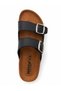 Witta Women's Sandals with Faux Leather Buckle - 3