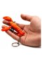 🦞   Movable Design Keychain – Hard Plastic – Accessory with Flexible Body - 5