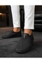 Men's Genuine Leather Orthopedic Comfortable Daily Shoes-Tan - 8