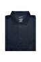 Men's Plus Size Polo Neck Short Sleeve Pocket Dark Navy Blue T-shirt