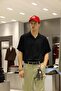 Men's Relaxed Fit Open Collar Short Sleeve Tencel Shirt Black - 5