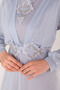Rochie de seara gri - 11365 - 6