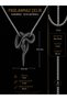 Stainless Steel Ancient Silver Gothic Style Healing Icon Spiritual Snake Necklace - 5