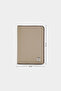 Ds Damat Beige 100% Genuine Leather Card Holder Wallet
