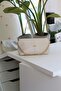 Women's Cream Chain Detailed Strap Shoulder Bag